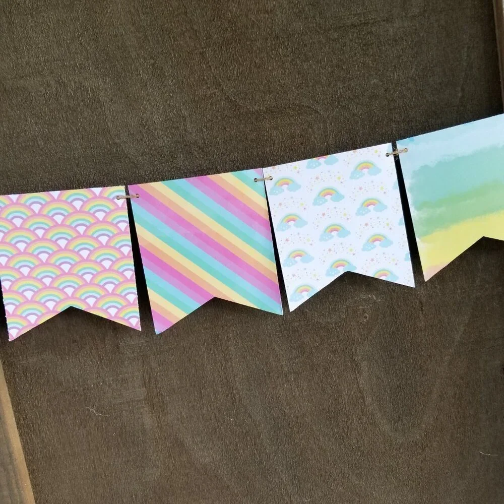 Rainbow Party Set with Confetti
